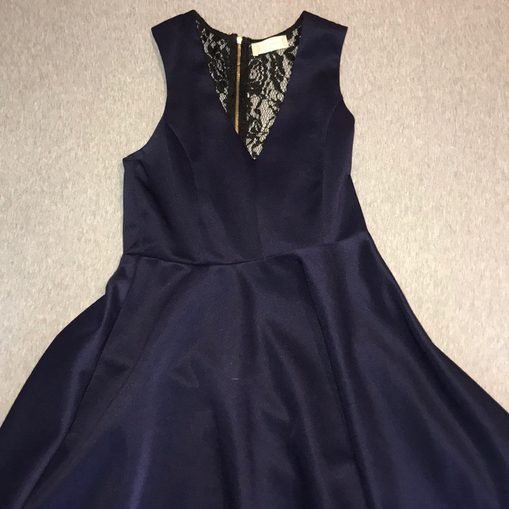 navy altered state dress